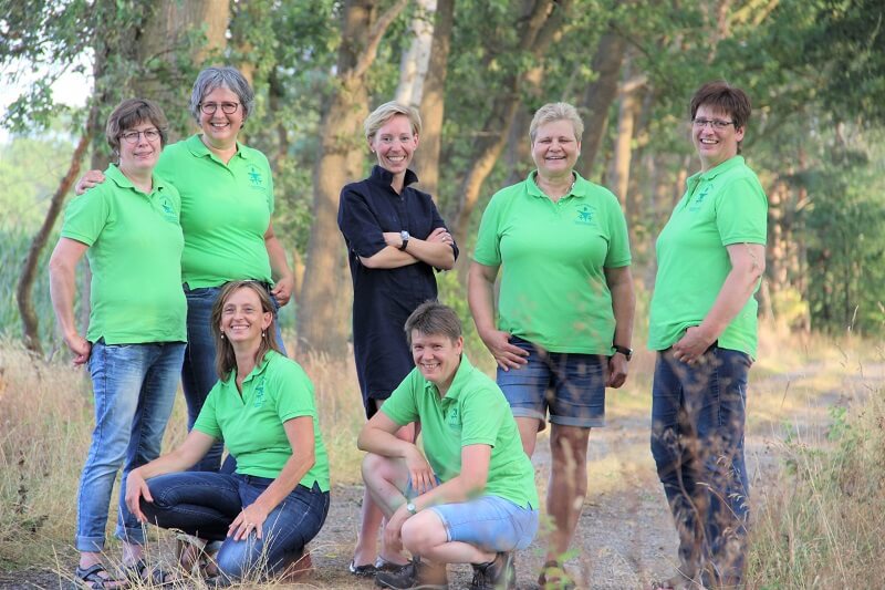 Das Team einer Dorfhelferinnenstation in Niedersachsen