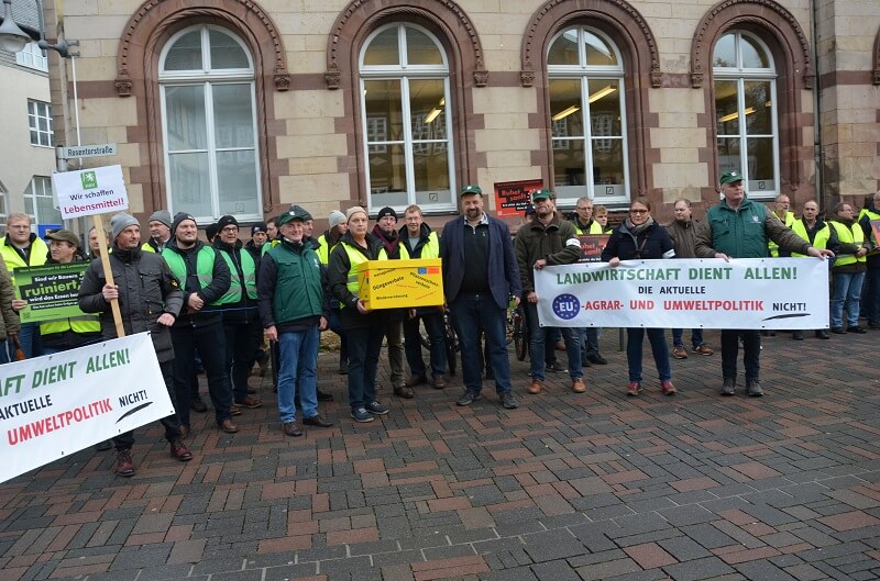 Kreisverbände und Landesverband haben in Goslar auf aktuelle Probleme in der Landwirtschaft aufmerksam gemacht